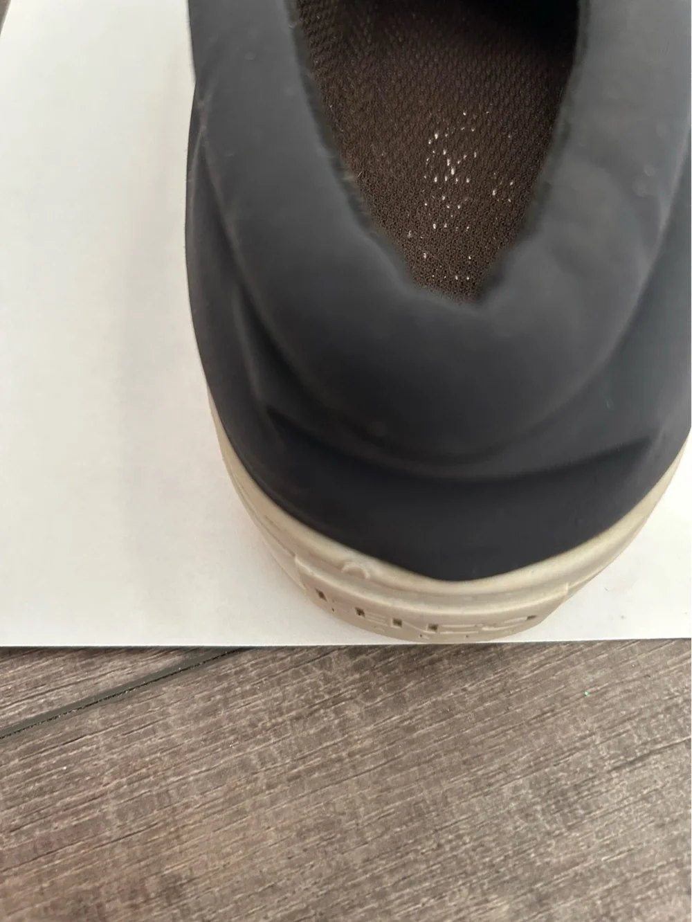 Kenzo Black Slip-On Sneakers  Tiger Embroidery Woman 10 read descripti